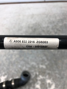 фото thumb №6, Шланг шланг води mercedes sprinter w906 a9068322215