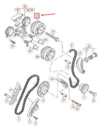 фото thumb №9, Audi a3 8p outlet розподільний вал adjuster unit 022109088r