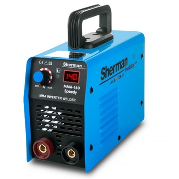 SPAWARKA INWERTEROWA ELEKTRODOWA SHERMAN MMA 160 SPEEDY 230V 140A IGBT