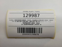 фото thumb №8, Замок кришки задній багажника mercedes-benz a klasa w169 a1697400235