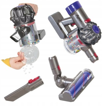 ИГРУШЕЧНЫЙ ПЫЛЕСОС DYSON DYSON ДЛЯ ДЕТЕЙ ВЕРТИКАЛЬНЫЙ СО ЗВУКОМ + БЕСПЛАТНО