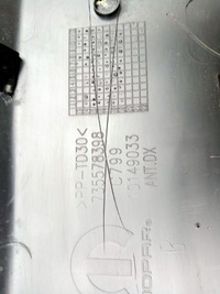 фото thumb №9, Jeep renegade права молдинг двері перед 2014r-