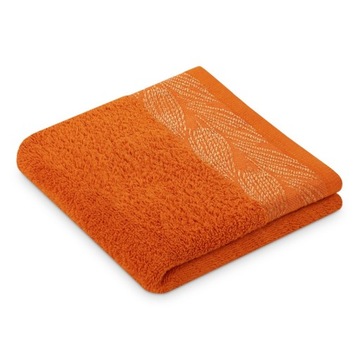 Ręcznik ALLIUM kolor rudy styl klasyczny 50x90+70x130 ameliahome - TOWEL/AH