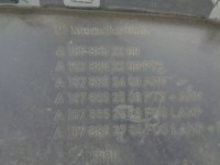 фото thumb №10, Mercedes gle w167 amg спойлер накладка бампер задняя