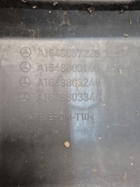фото thumb №14, Mercedes ml w164 рестайлинг 08-11r. - бампер перед передний 6xpdc a1648857225