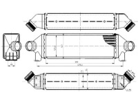 Интеркулер ford transit 00- nrf Цена, фото thumb