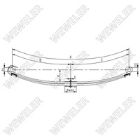 фото thumb №1, Ресора daf schomäcker 29416000, o.e. 1893793