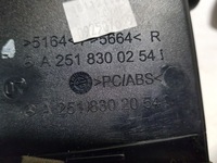 фото thumb №7, Mercedes r-klasa w251 решётки решётка обдув правая 2518300254