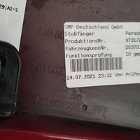 фото thumb №14, Бампер перед porsche taycan 9j 9j0807221d