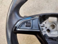 Купить Руль кожаный мультифункция лепестки переключения 5e0419091br skoda superb 3 3v, фото thumb