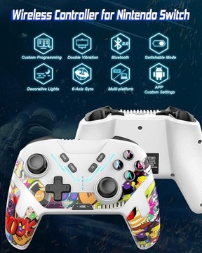 PAD DO NINTENDO SWITCH / Lite / OLED / PC / iOS / Android programowalny