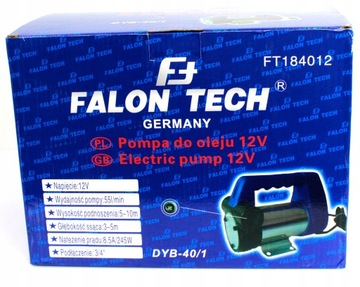 НАСОС СЫРОЙ НЕФТИ ТОПЛИВНЫЙ НАСОС 12V CPN