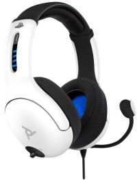 PDP PS5 PS4 проводные наушники LVL50 белый SONY