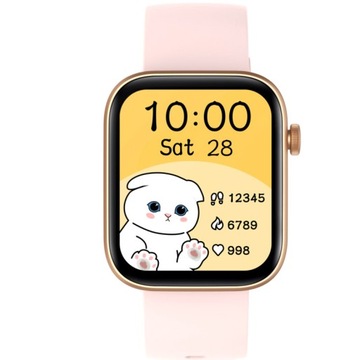 SMARTWATCH Рубикон женские часы ЗВОНКИ SMS ПУЛЬС