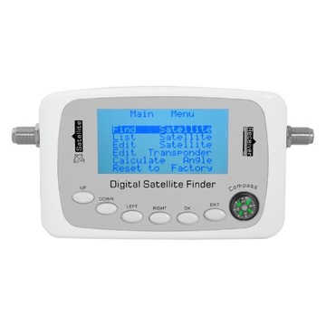 PRECYZYJNY CYFROWY MIERNIK SYGNAŁU SATLINK SF500 PROFESJONALNY DVB-S2