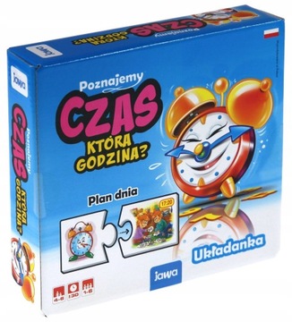 Gra EDUKACYJNA dla 5 Latka Poznajemy Czas ZABAWKA