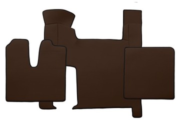 Коврики из кожзаменителя TIR MAN TGX AUTOMAT ДВУХ ЯЩИКОВ