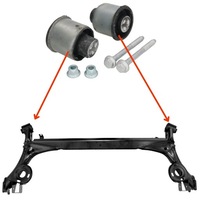 фото thumb №1, Рама балка подрамник тележка зад + 2x втулки skoda octavia i roomster 1.9 tdi