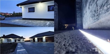 Oprawa liniowa Lampa Listwa LED najazdowa Taras Podjazd Ogród IP68 BZ 0,5m
