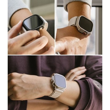 Ringke 2-Pack Apple Watch Ultra 49 мм чистый титан