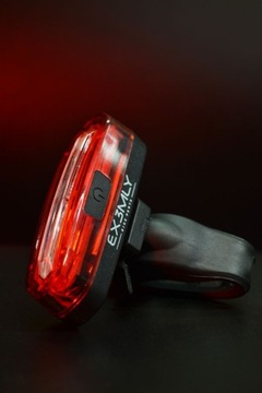 Передний задний фонарь для велосипеда SET передний задний фонарь LED USB EX3MLY сильный
