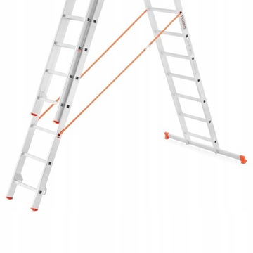 ЛЕСТНИЦА АЛЮМИНИЕВАЯ 3x13 STRONG UNIVERSAL HIGHER