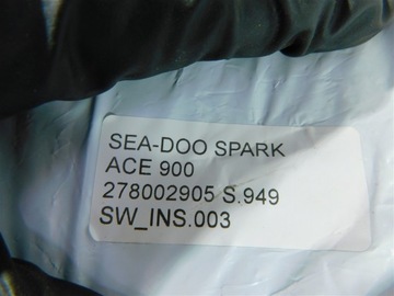 УСТАНОВКА SEA-DOO SPARK ACE 900 278002905
