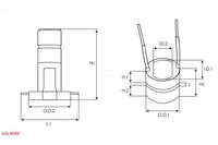 фото thumb №4, Komutator генератора as-pl