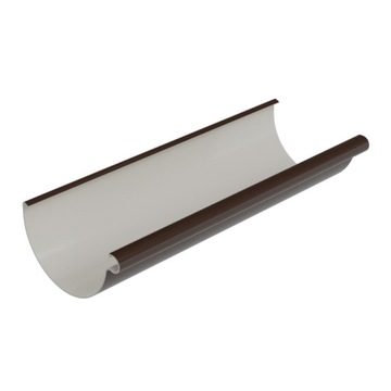 ЖЕЛОБ 130 ПВХ GALECO 130/100 ТРУБЫ ЖЕЛОБЫ Q