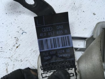 фото thumb №4, Pas безпеки лівий зад audi a8 d3 02-08
