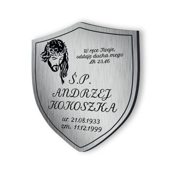 ТАБЛИЦА ТОМБГРАФНАЯ ТАБЛИЦА МОГИЛЬНЫЙ КРЕСТ алюминий