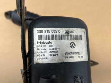 фото thumb №2, Vw passat b8 обігрів стояночний вебасто 3q0815005c