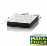 фото thumb №1, Mann-filter cu 2647 фильтр, вентиляция пространство пассажирский