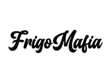 Naklejka FRIGO MAFIA na ciężarówkę tira szybę busa *KOLORY *44cm