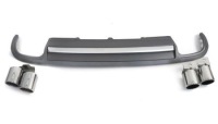 фото thumb №2, Диффузор do audi a4 b8 08-11 silver sport s style