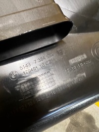 фото thumb №9, Защита обшивка стойка среднего b правая правое bmw 5 g30 m5 f90