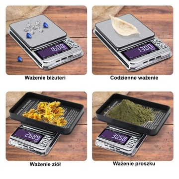 WAGA USB MICRO USBC LIGHTING PRECYZYJNA 0,01G 1KG