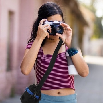 1 szt. torba na obiektyw aparatu lustrzankowego torba do przechowywania obiektywów torba na akcesoria fotograficzne