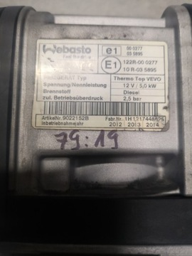 фото thumb №3, Додатковий обігрівач вебасто vevo vw 1k0815065as 9022152b