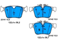 фото thumb №2, Гальмівні колодки гальмівні зад volvo s60 iii s90 ii v60 ii v90 ii xc40 xc60 ii