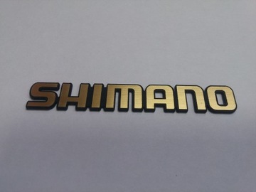 Наклейка-эмблема SHIMANO 132 x 20 мм * ЗОЛОТО