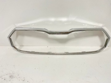 фото thumb №1, Планка рамка хром решётка решётка радиатора skoda fabia 4 iv 6va 2021-