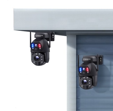 FOTOPUŁAPKA GSM SOLAR ZOOM OPTYCZNY x36 8MP DWA OBIEKTYWY BERING GUARD