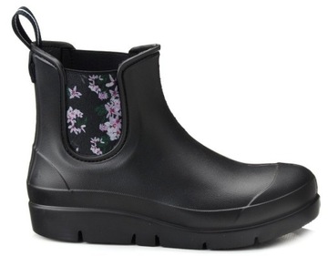 Женские галоши короткие пена легкие куртки Lemigo Stella Black 37