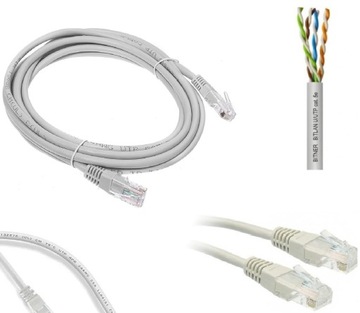 КАБЕЛЬ ETHERNET LAN КАБЕЛЬ ДЛЯ ИНТЕРНЕТ-СЕТИ ПАЧКОРД CAT 5 RJ45 20M