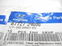 фото thumb №6, Клипса накладки боковой hyundai kona оригинальный номер 87727 j9000