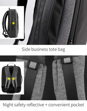Рюкзак/сумка Arctic Hunter для ноутбука 17,3 USB, ручная кладь в самолет