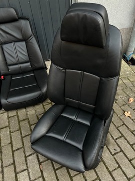 фото thumb №12, Bmw 7 f01 f02 сидіння диван чорні шкіра комплект монітори регулювання зад