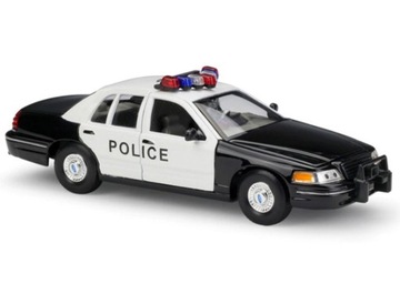 МОДЕЛЬ FORD CROWN VICTORIA POLICE МЕТАЛЛ ВЕЛЛИ 1:24