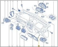 фото thumb №4, Трос крышки бардачка renault clio ii thalia trafic